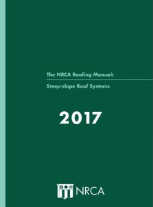 NRCA Steep Slope Roof Systems 2017