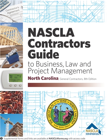 NASCLA Contractors Guide to Business Law and Project Management North Carolina 8th edition
