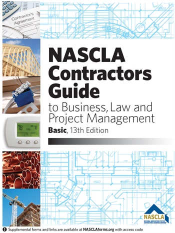 NASCLA Contractors Guide to Business Law and Project Management basic 13th edition
