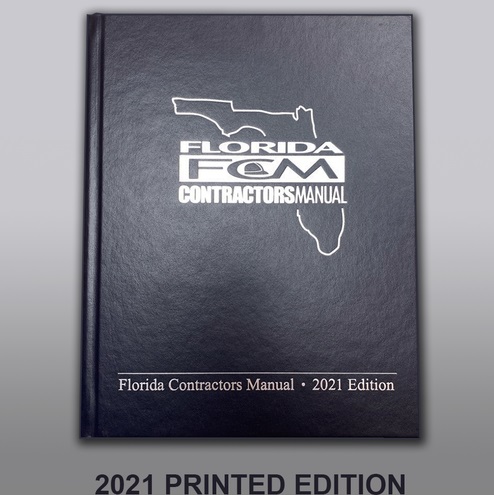 2021 Florida contractors Manual