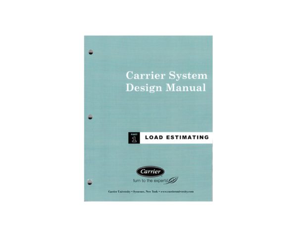 carrier system design manual part 1 load estimating