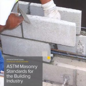 astm masonry standards for the building industry 9th
