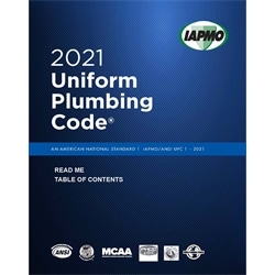 2021 uniform plumbing code